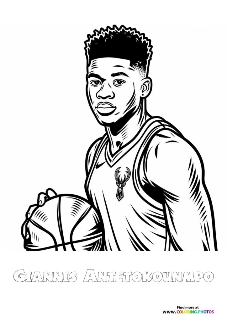 Giannis Antetokounmpo portrait