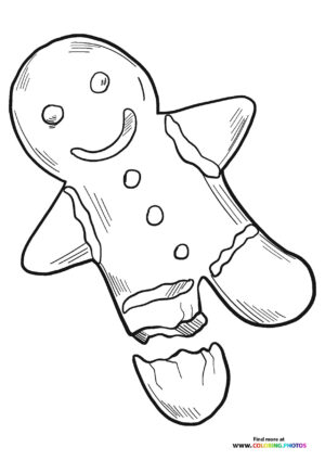 Smiling Gingerbread Man