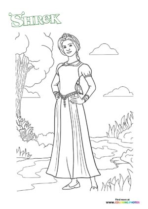 Princess Fiona in the Swamp
