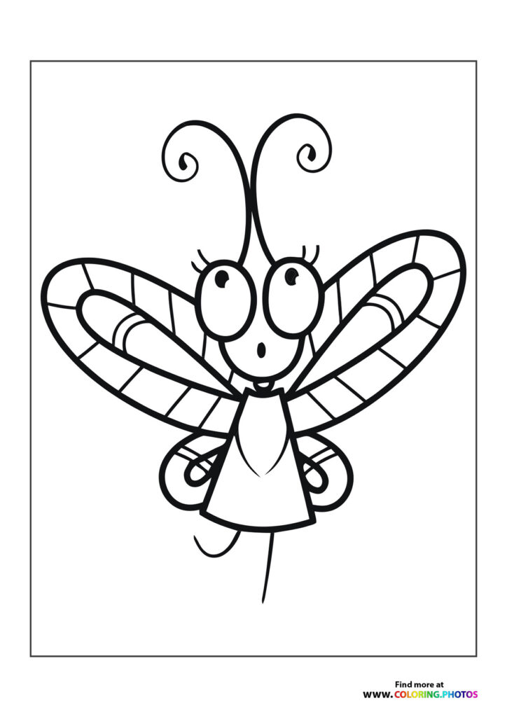 Girl butterfly