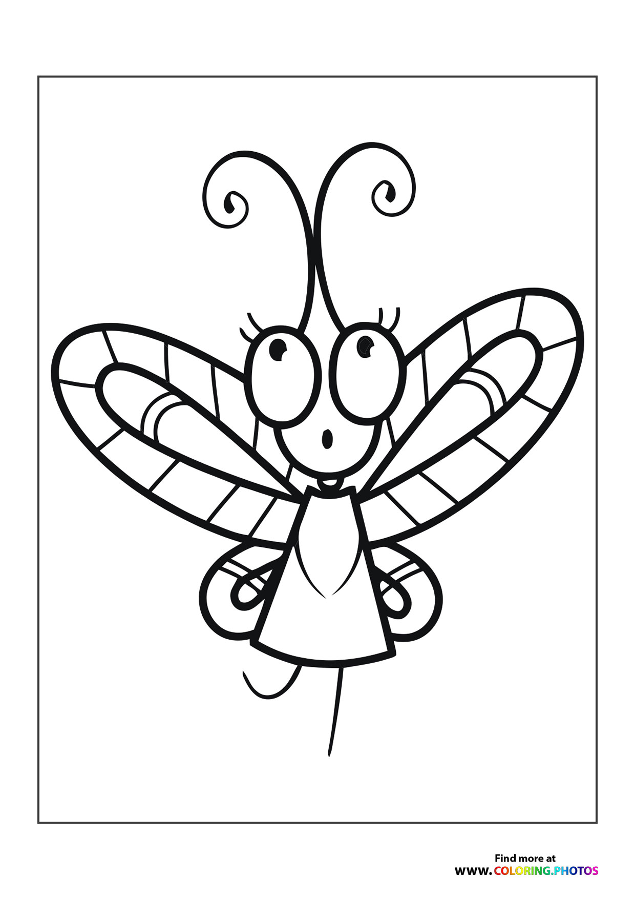 Girl butterfly