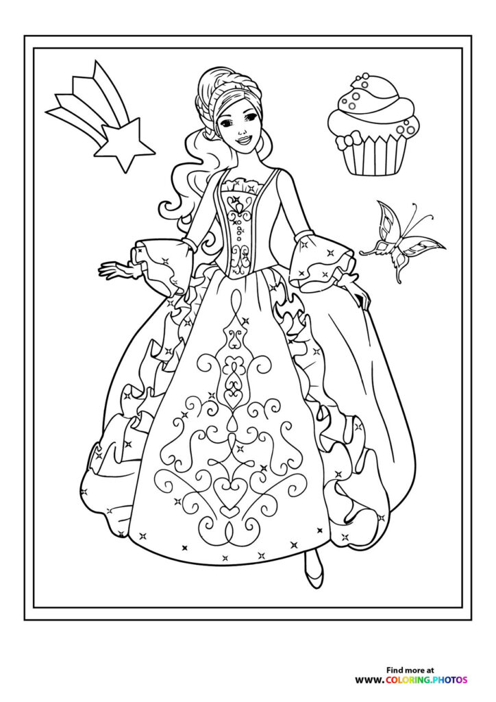 Girl in dress