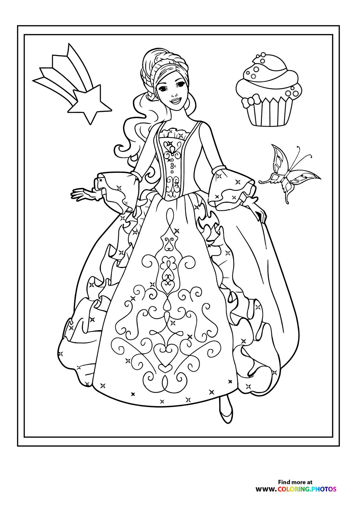 Girl in dress