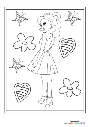 Girl in high heals