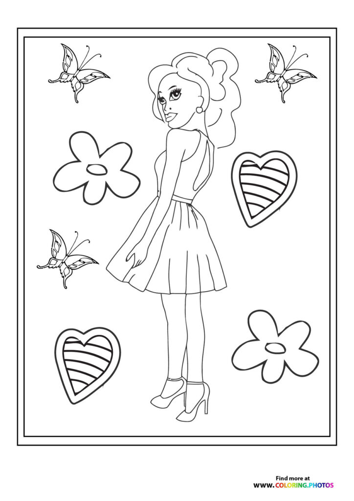 Girl in high heals