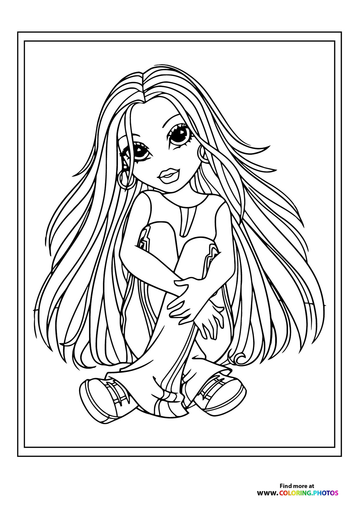 Girl sitting