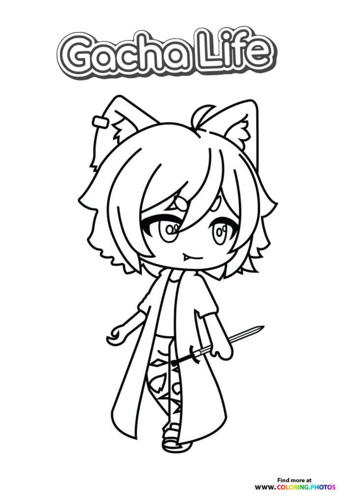 Cat Girl with Bow