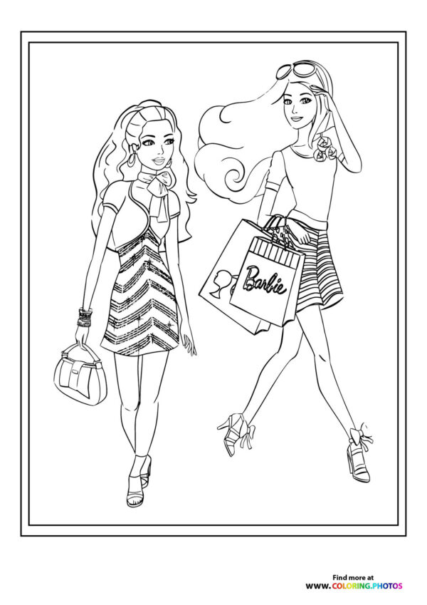 Girls shoping