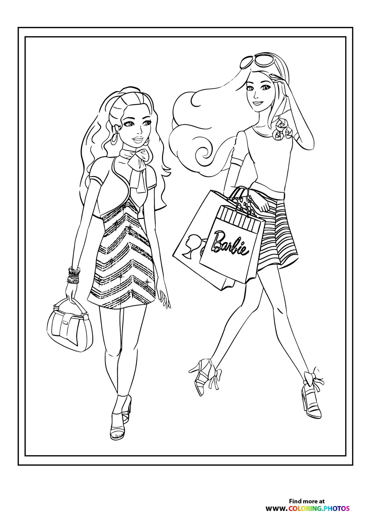 Girls shoping