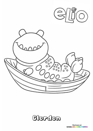 Glordon in a Boat