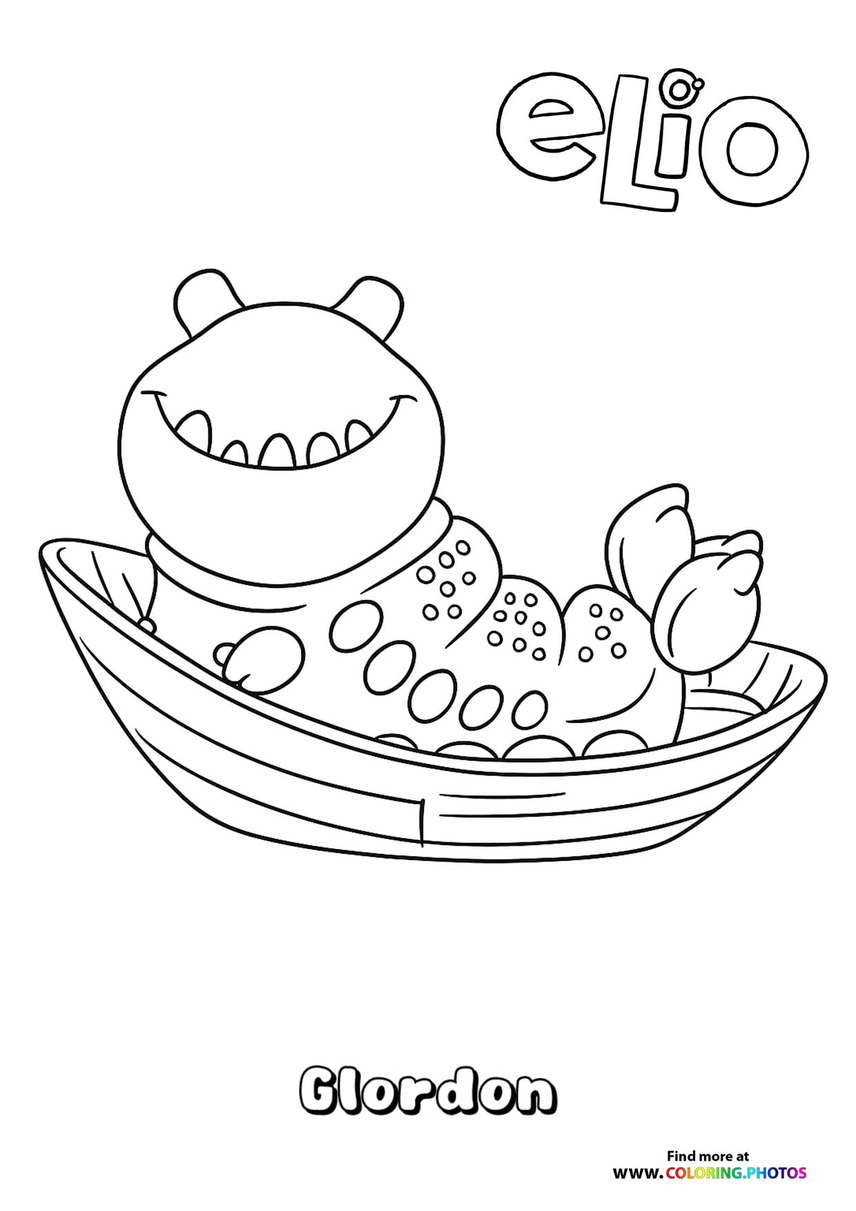 Glordon in a Boat