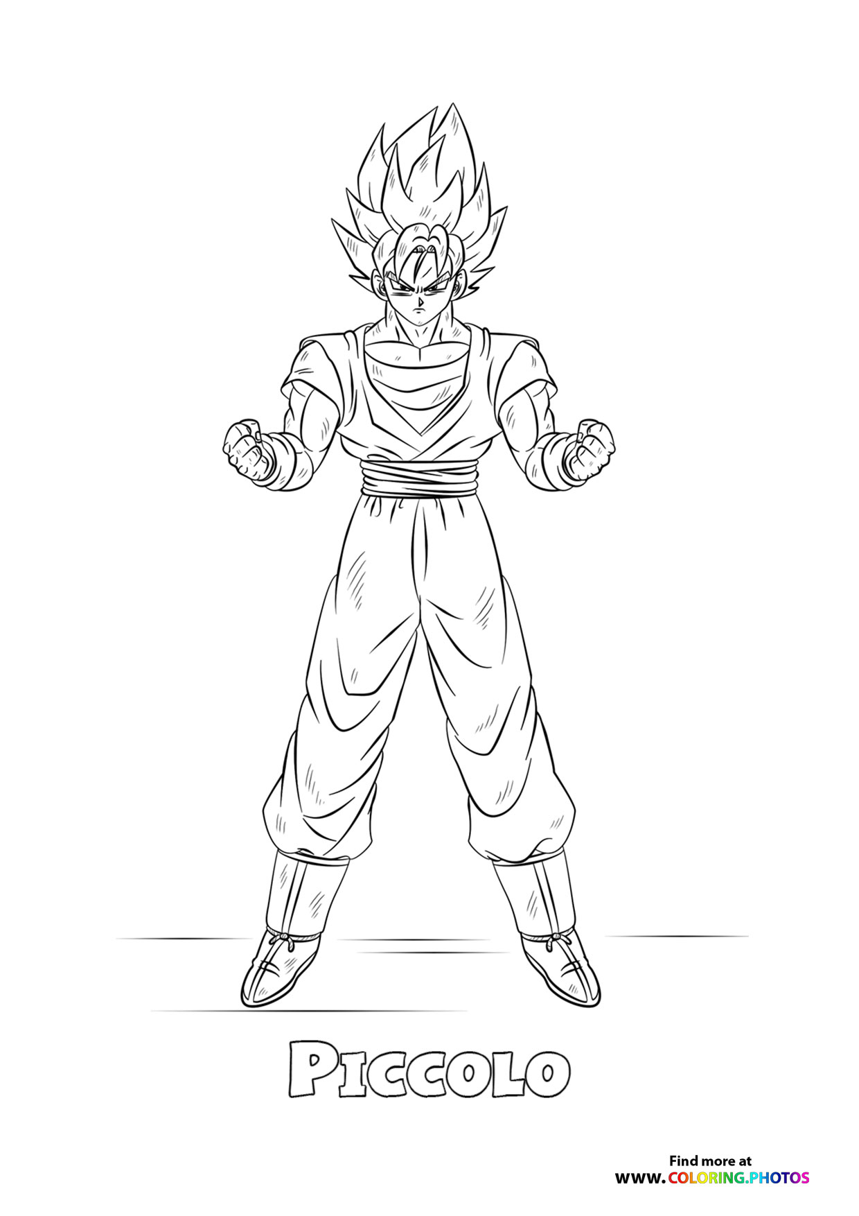 Goku looking strong Dragon Ball Z