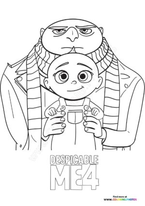 Gru and Baby Minion