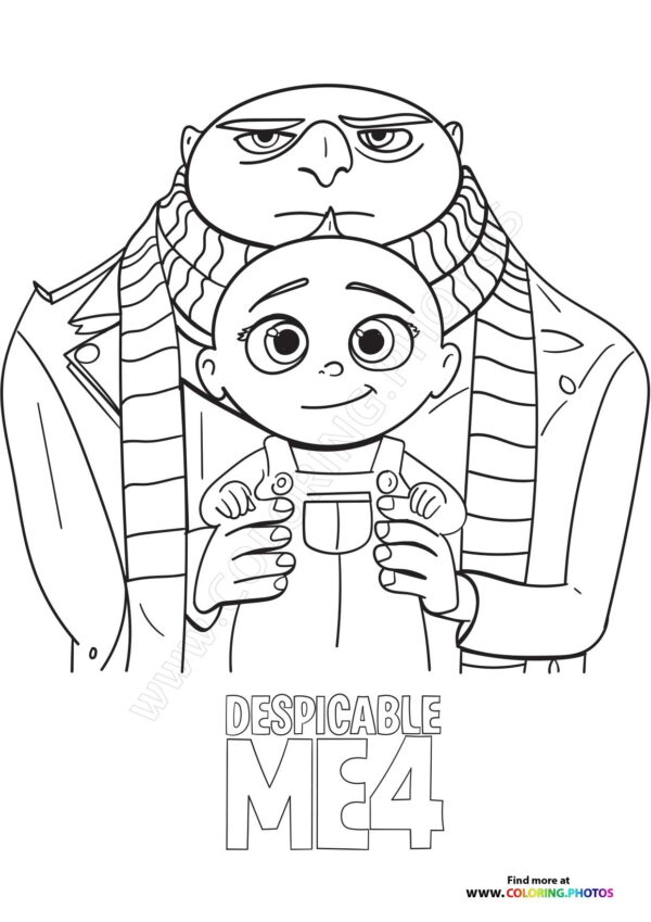 Gru and Baby Minion