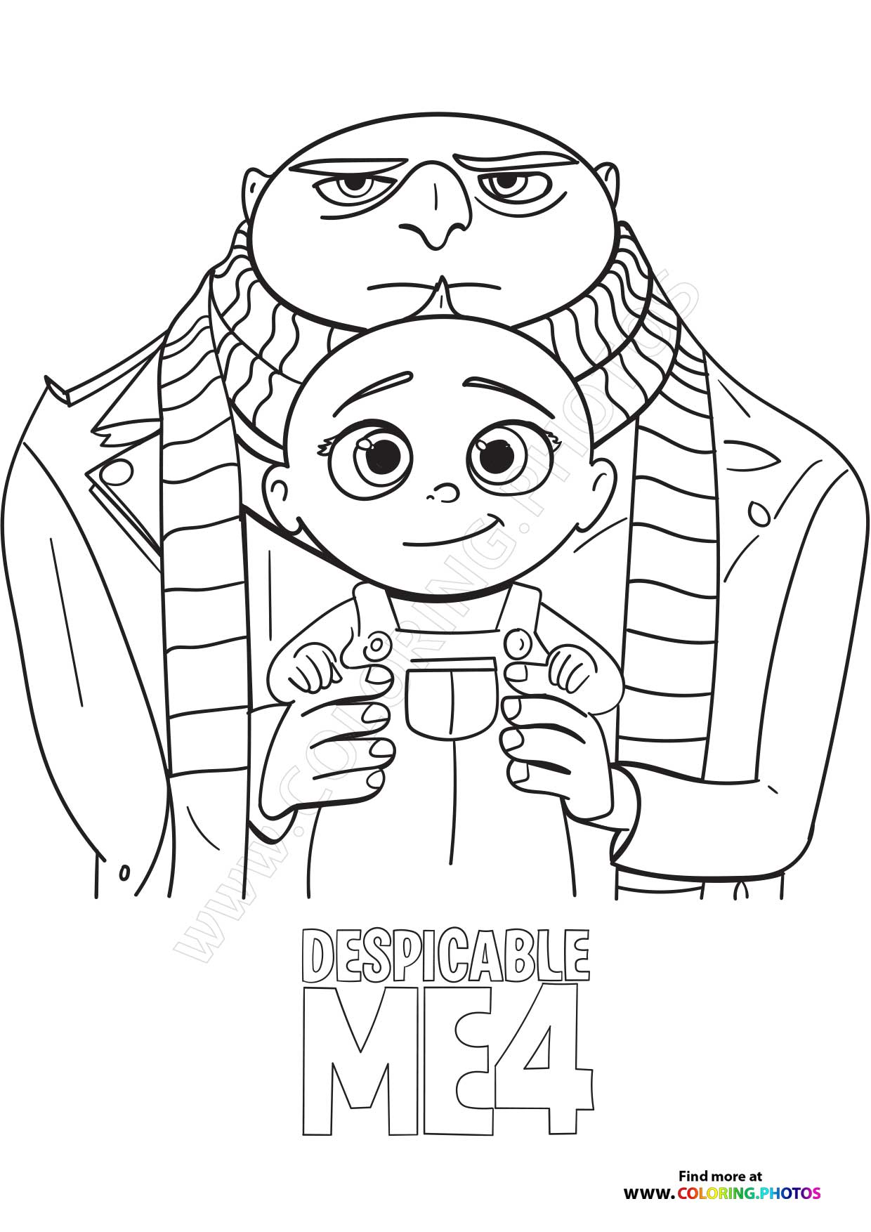 Gru and Baby Minion