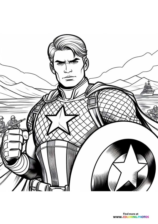 Handsome Captain America