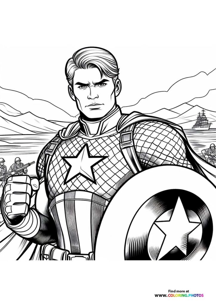 Handsome Captain America