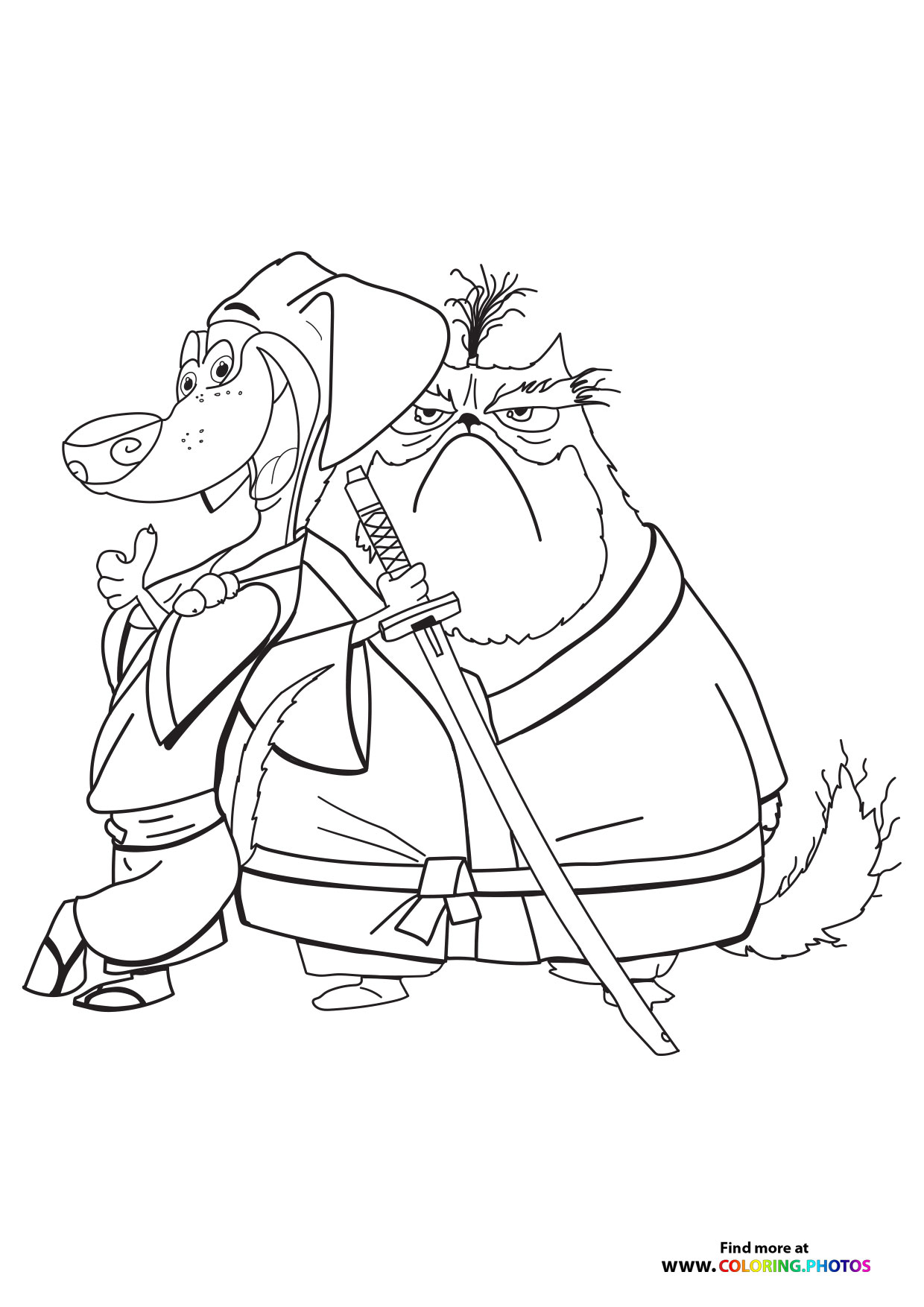 Hank and Jimbo, Samurai Warriors