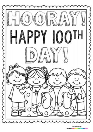 Hooray Happy 100th Day