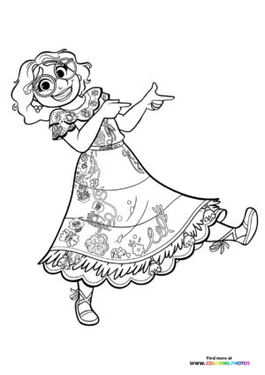 Mirabel in Her Magical Dress