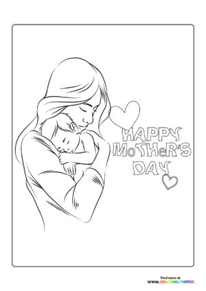 Mother Holding Baby