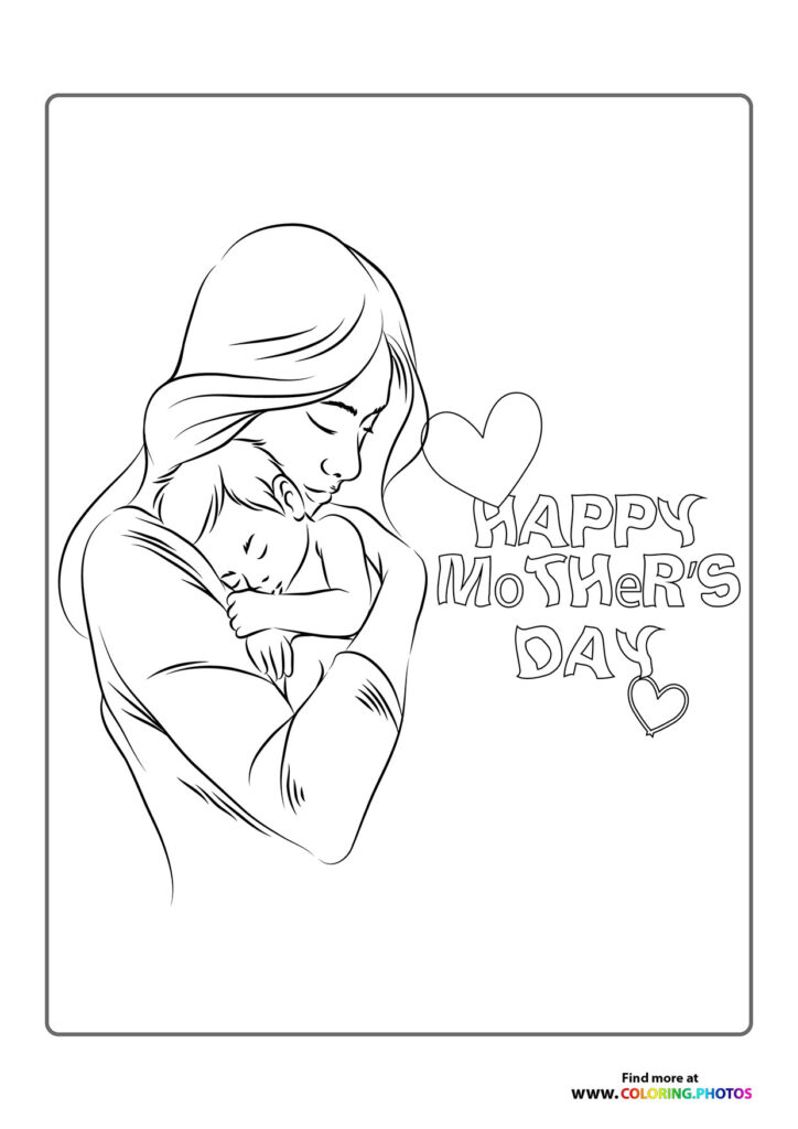 Mother Holding Baby
