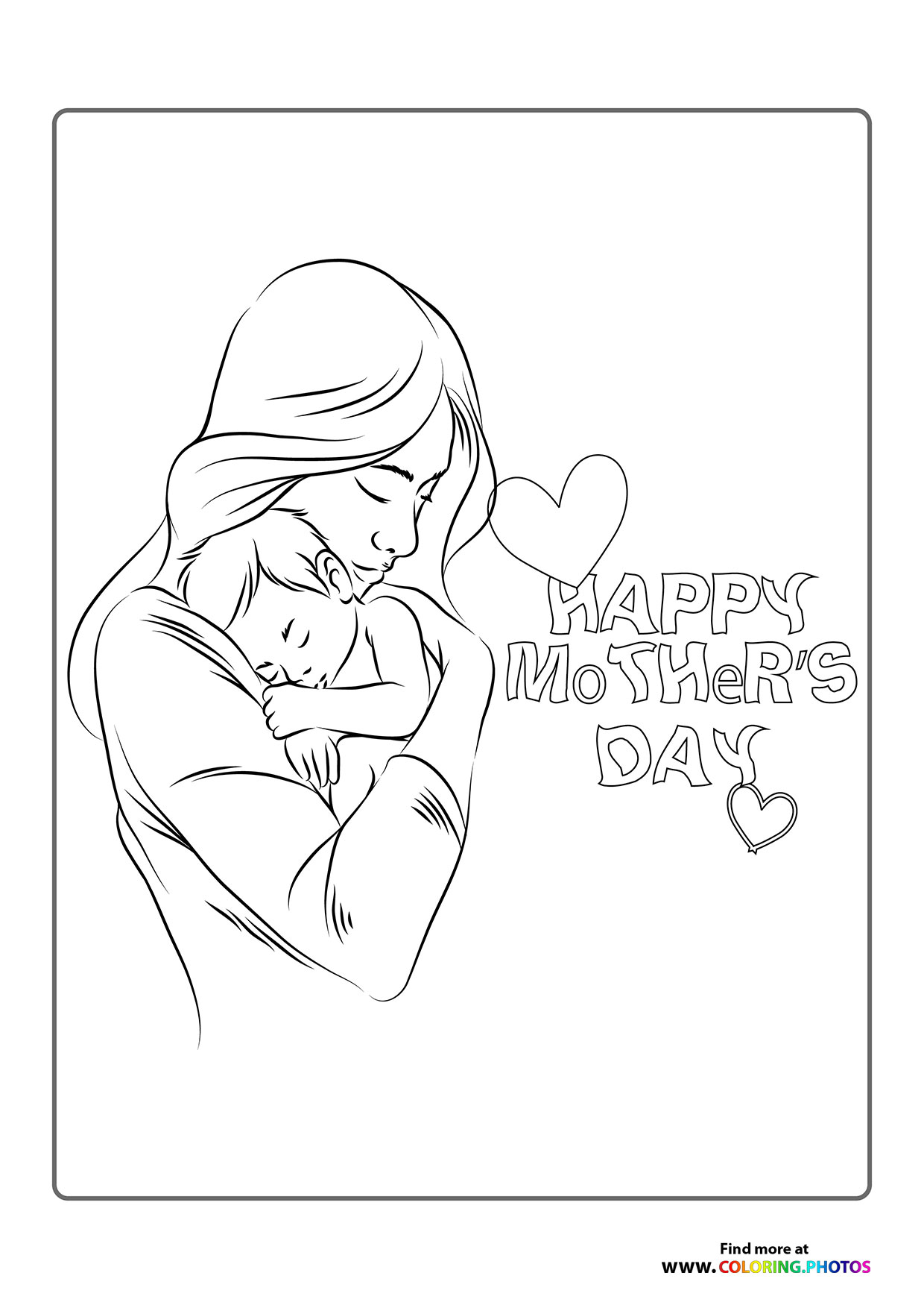 Mother Holding Baby