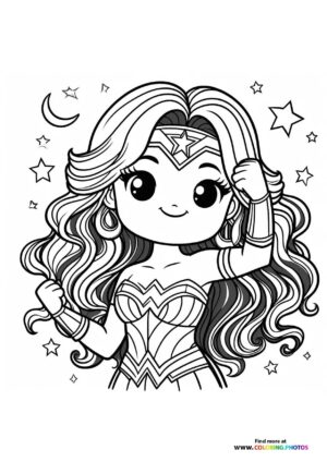 Happy Wonder Woman