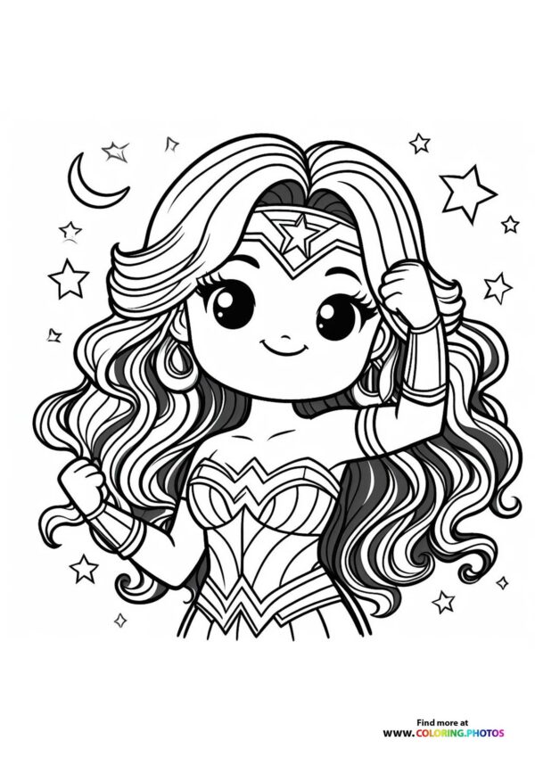 Happy Wonder Woman