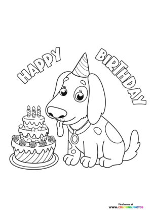 Birthday Dog