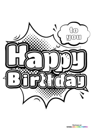 Happy Birthday To You