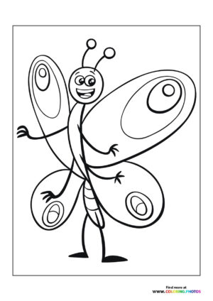 Happy butterfly