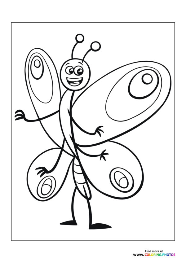 Happy butterfly