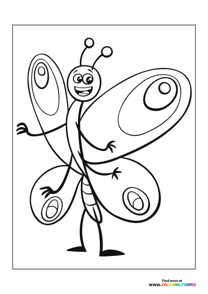 Happy butterfly