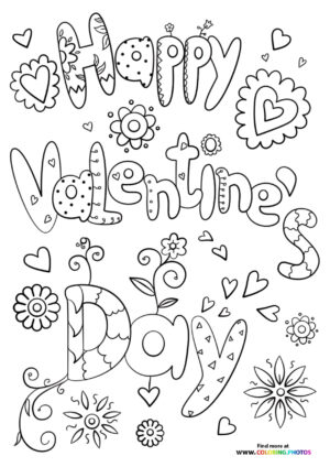 Happy Valentine's Day Doodles