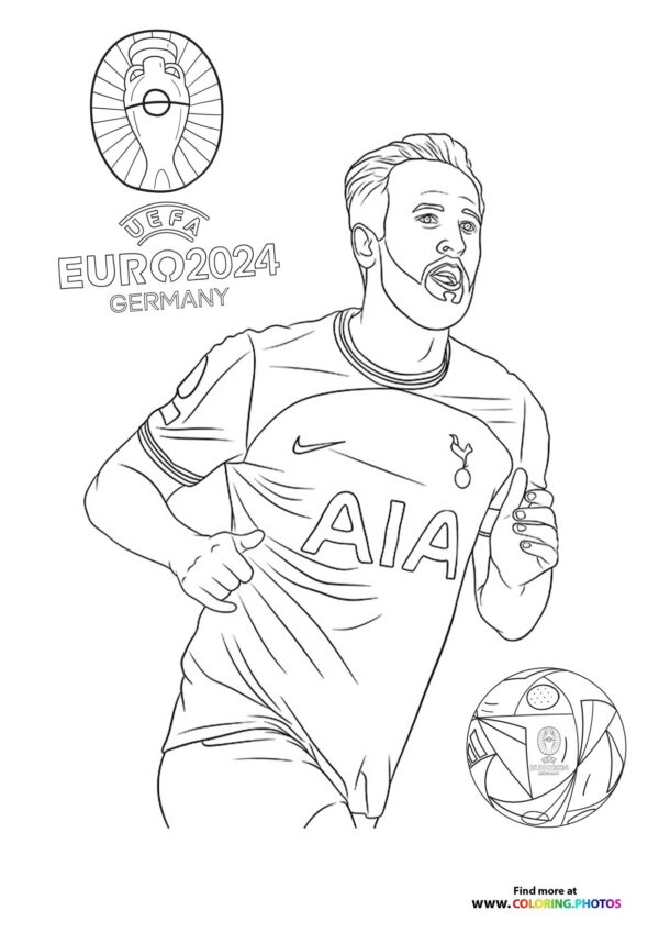 Harry Kane Euro 2024 Germany