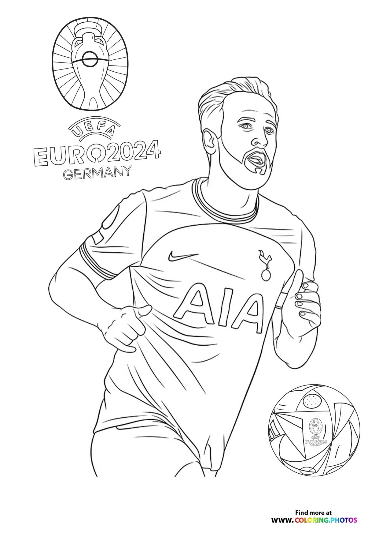 Harry Kane Euro 2024 Germany