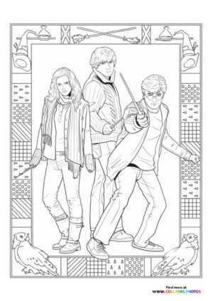 Harry Potter gang