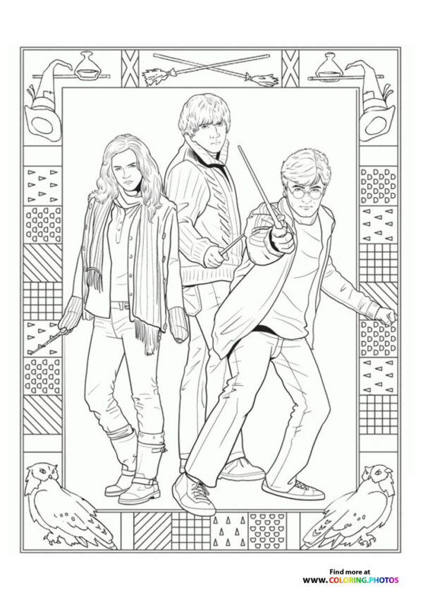 Harry Potter gang