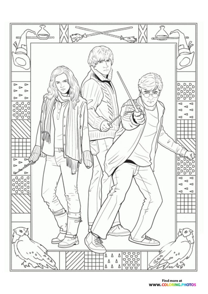 Harry Potter gang