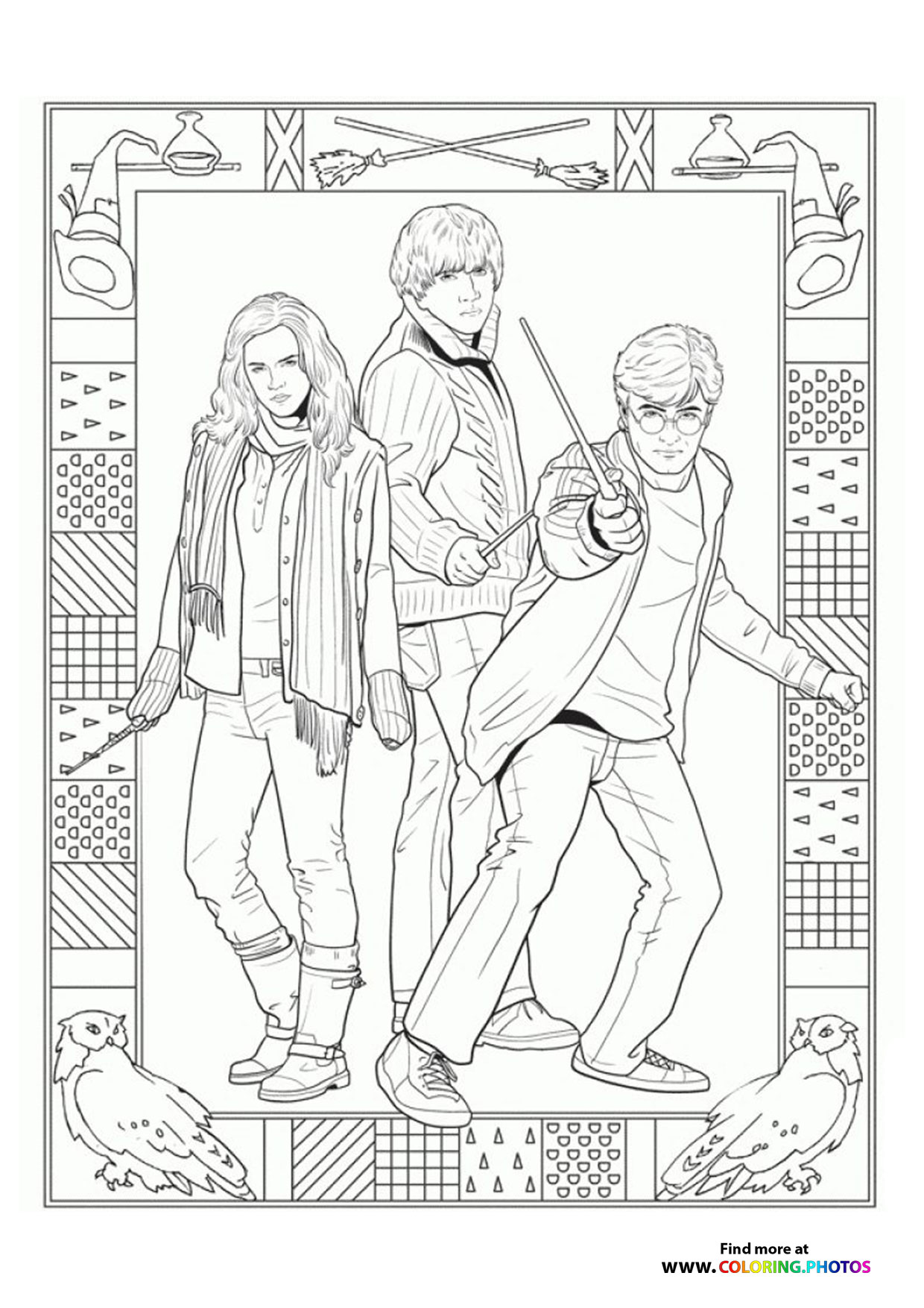Harry Potter gang