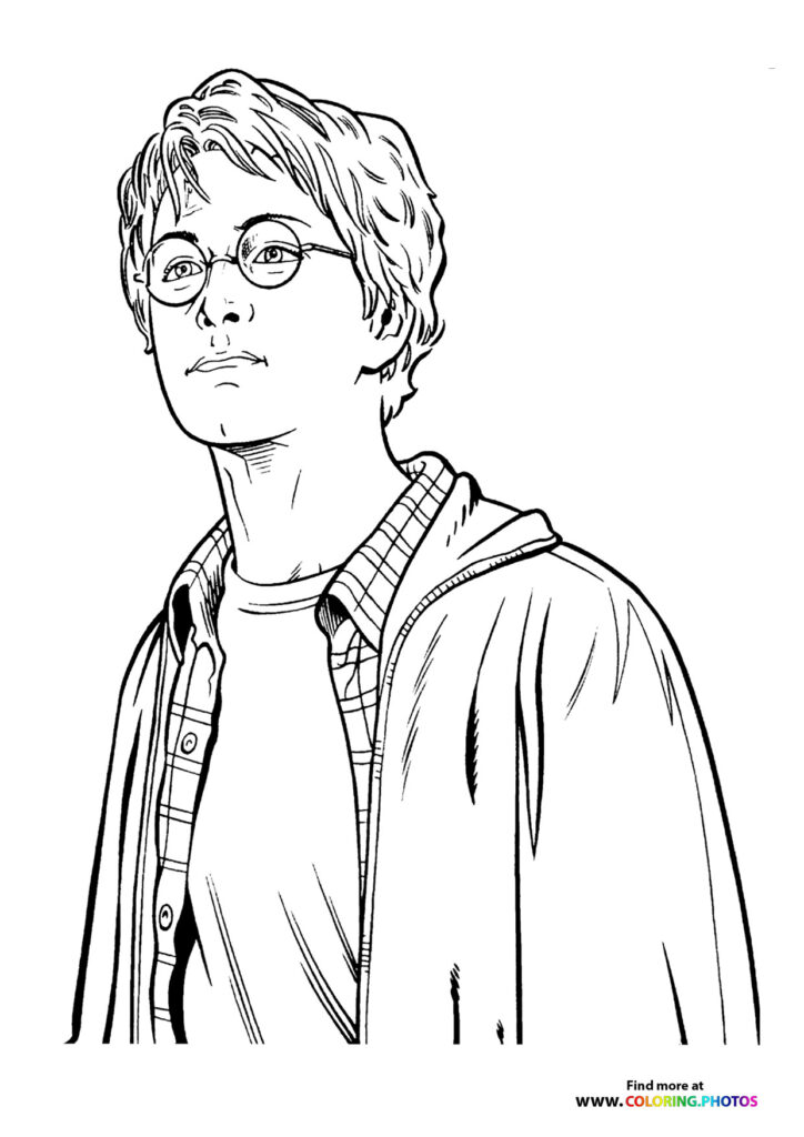 Harry Potter looking cool