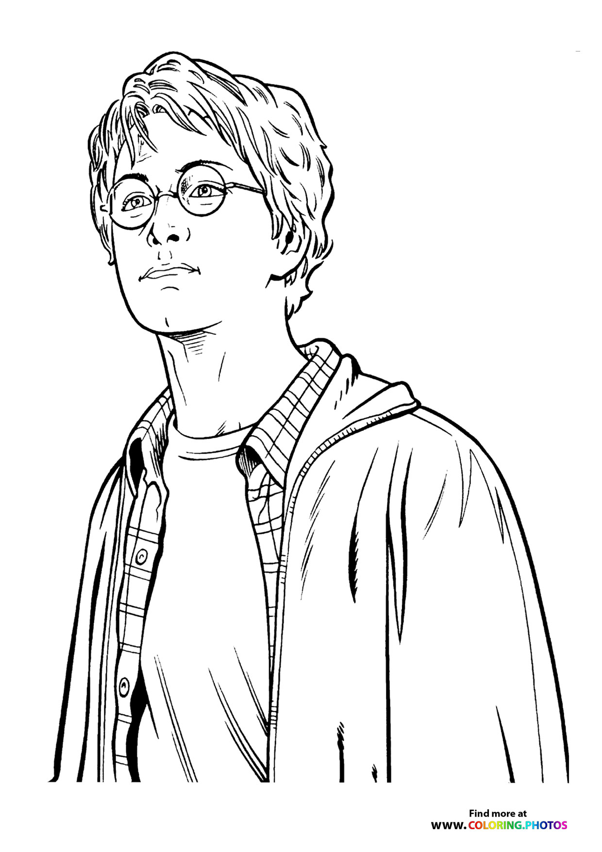Harry Potter looking cool