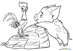 Heihei and Pua