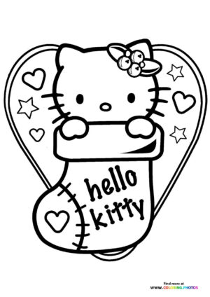 Hello Kitty Christmas Stocking