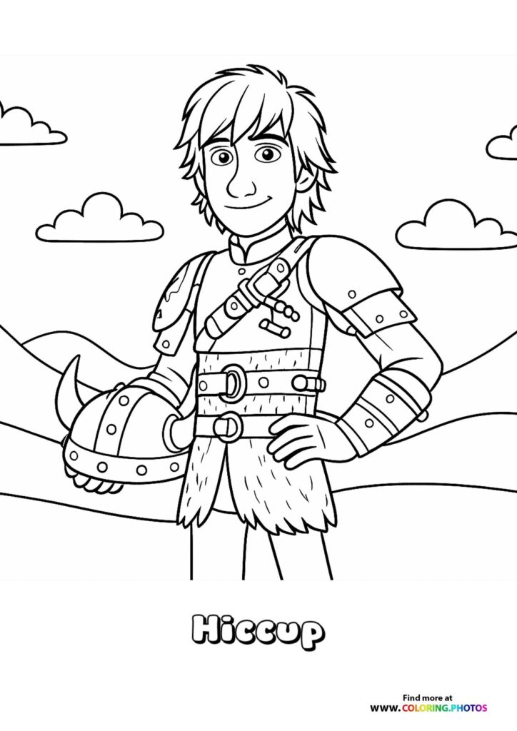 Hiccup in Viking Armor