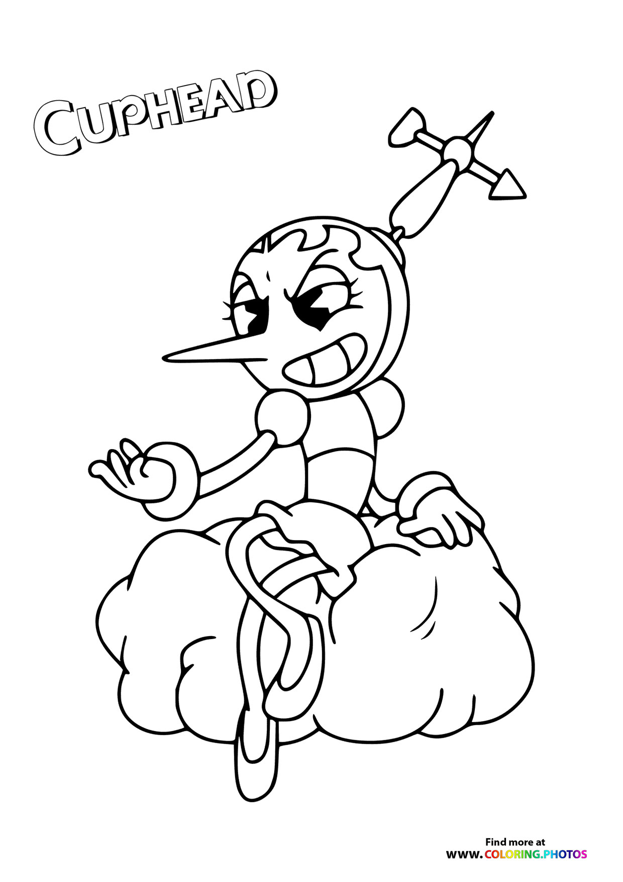 Hilda Berg from Cuphead