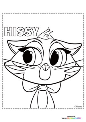 Hissy from Puppy Dog Pals