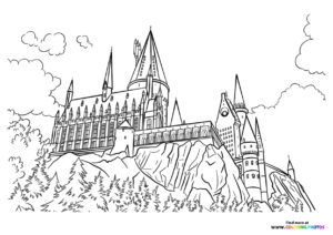 Hogwarts castle