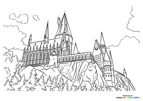 Hogwarts castle